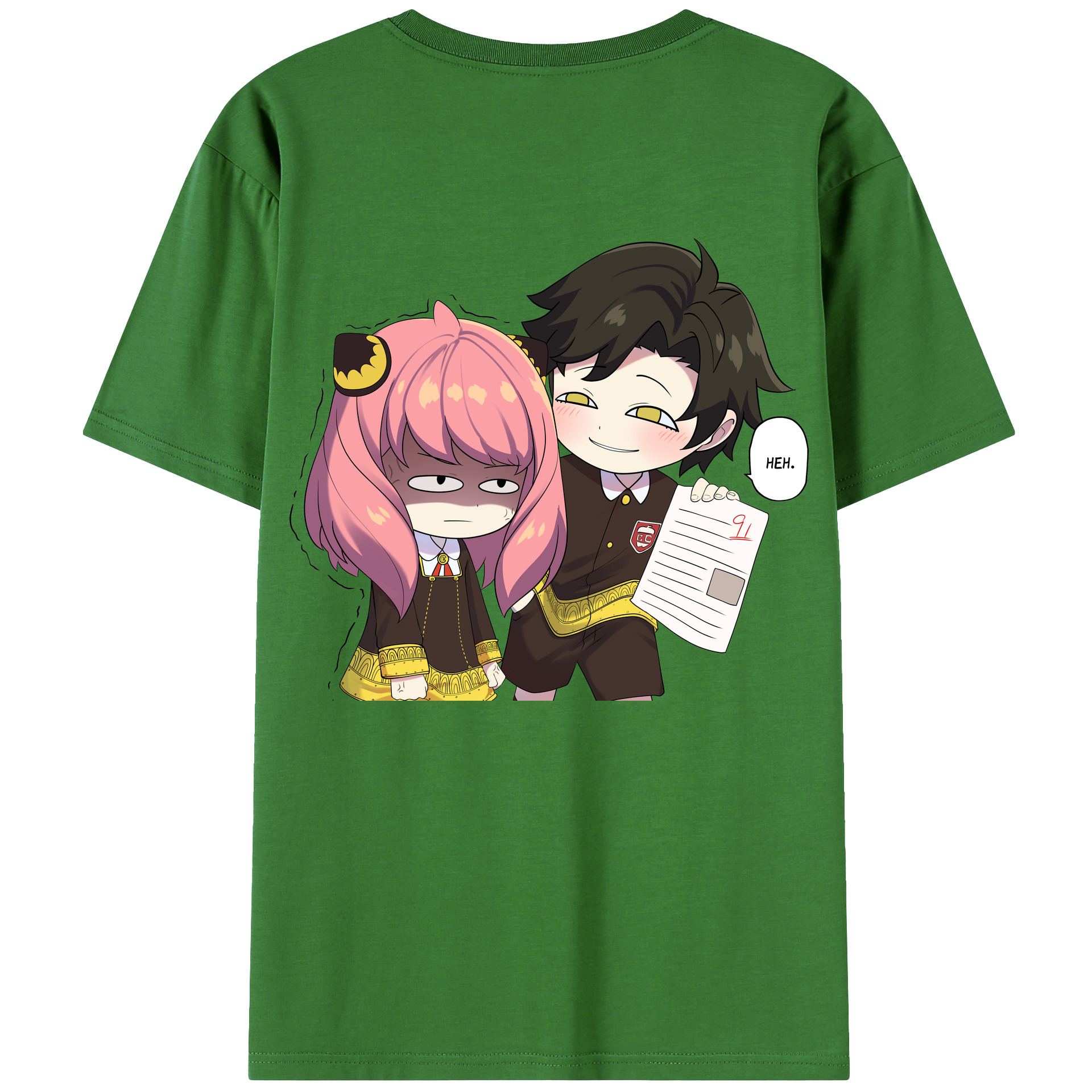 （画像用） SPY×FAMILY间谍家家酒 レディース半袖Tシャツ(バックプリント)